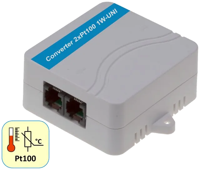 Converter 2xPt100 1W-UNI
